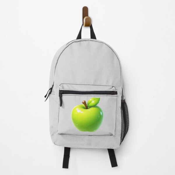 Item preview, Green Apple 3D Glossy Fruit Illustration – Bright Kitchen Decor Art designed and sold by lenalenspod.