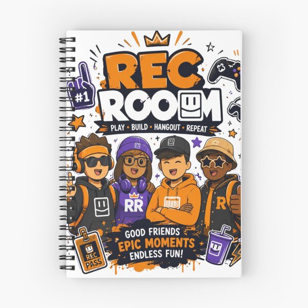 Item preview, Rec Room Friends Squad | Epic Gaming Moments Cartoon Gamer Design designed and sold by FantasyFlicker.