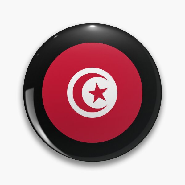 Item preview, Tunisia Circle Flag designed and sold by shitpostee.