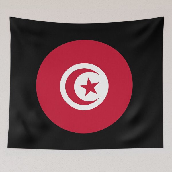 Item preview, Tunisia Circle Flag designed and sold by shitpostee.