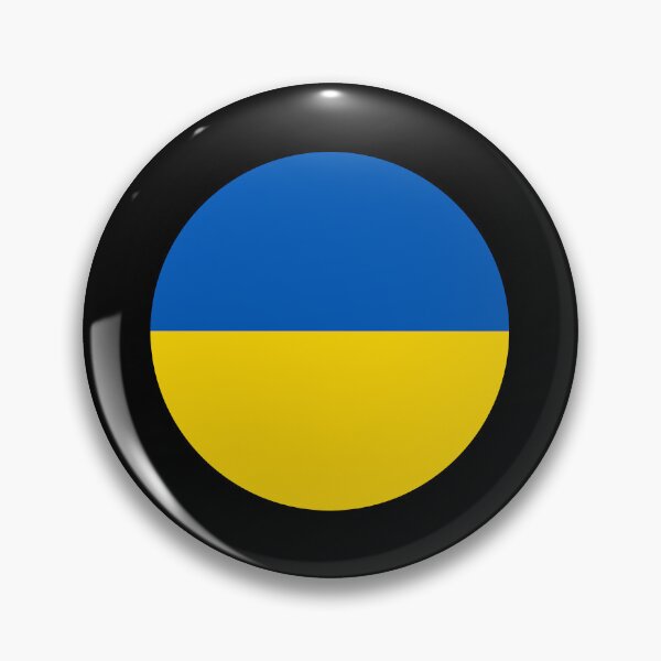 Item preview, Ukraine Circle Flag designed and sold by shitpostee.