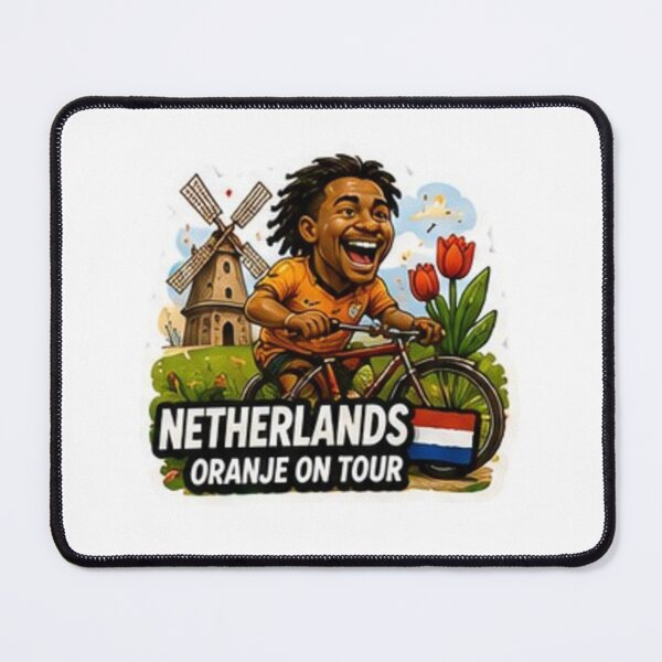 Item preview, Funny Netherlands Soccer Supporter Sticker designed and sold by Pixanova.