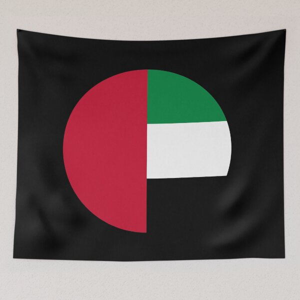 Item preview, United Arab Emirates Circle Flag designed and sold by shitpostee.
