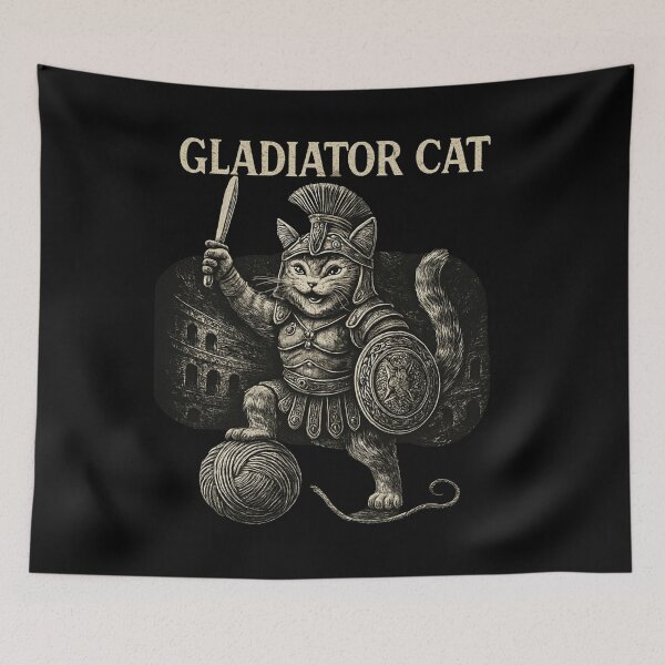 Item preview, Gladiator Cat designed and sold by SiarheiYur.