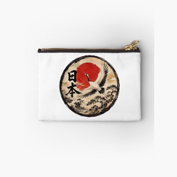Item preview, Vintage Japanese Crane Rising Sun designed and sold by NeoSakura.