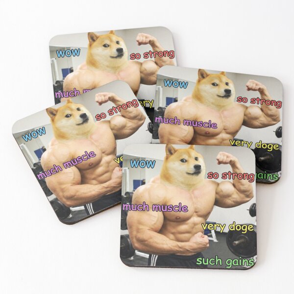 Item preview, STRONG DOGE designed and sold by Noexcusesstore.