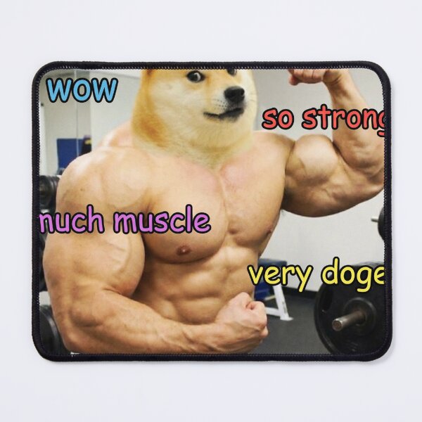 Item preview, STRONG DOGE designed and sold by Noexcusesstore.
