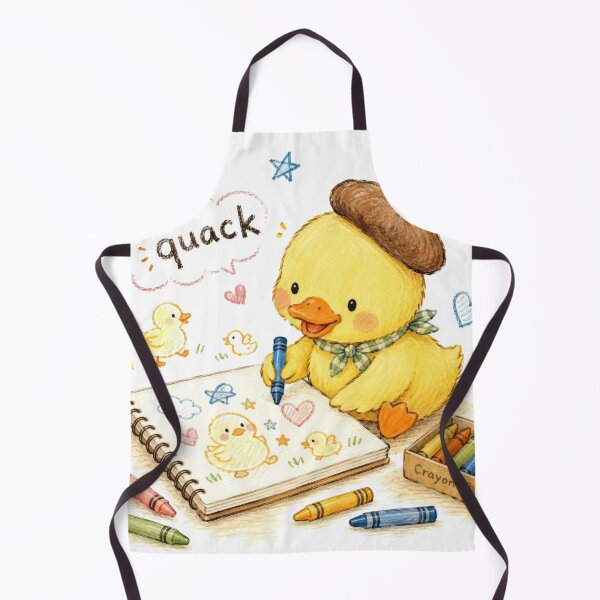 Item preview, Hand-Drawn Quack Artist Duck designed and sold by konkapo00.
