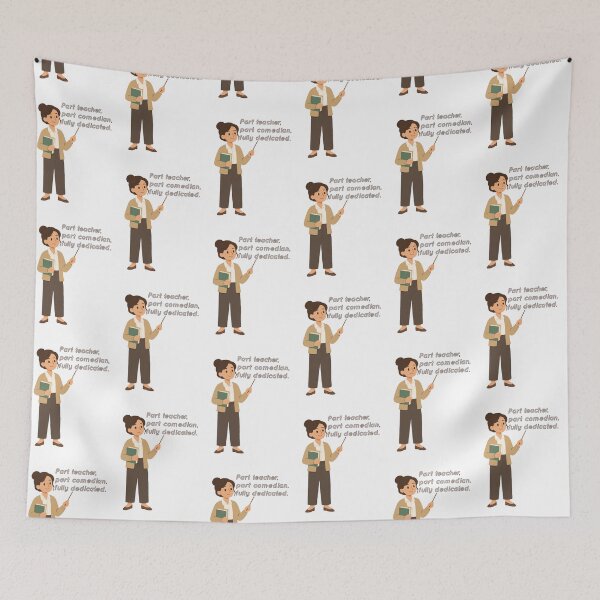 Item preview, Two Jobs, One Salary, Zero Complaints - The Teacher-Comedian designed and sold by Latitude 1°N.