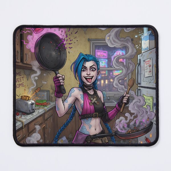 Item preview, Jinx Cooks Dinner designed and sold by Tricky-Woo.