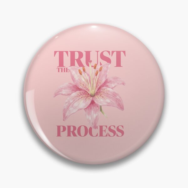 Item preview, Trust the Process Pink Motivational Graphic Tee | Positive Mindset Aesthetic T-Shirt designed and sold by Sandra2913.