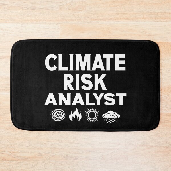Item preview, Climate risk analyst forecasting the future design designed and sold by Colorfulman.