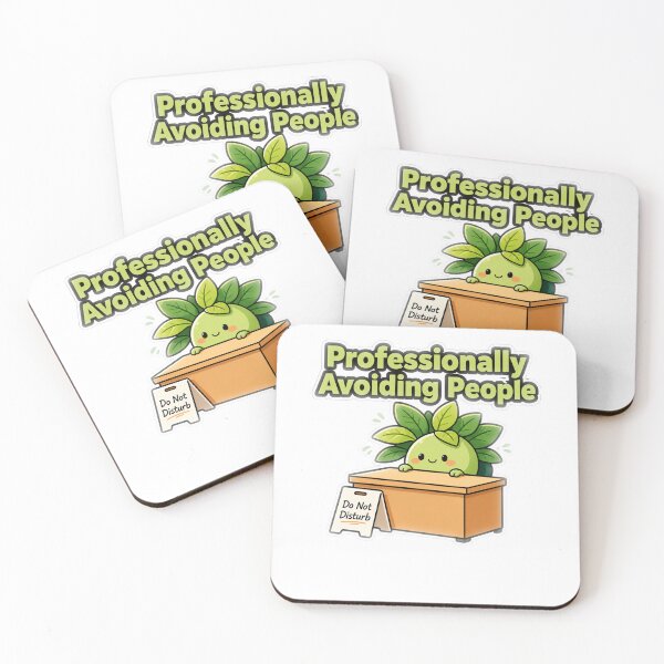 Item preview, Professionally Avoiding People Funny Introvert Plant Design | Do Not Disturb Humor designed and sold by KP Creative Co.
