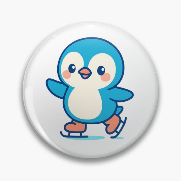 Item preview, Keep Moving Forward Penguin - Positive Kawaii sticker  designed and sold by foryouandyours.