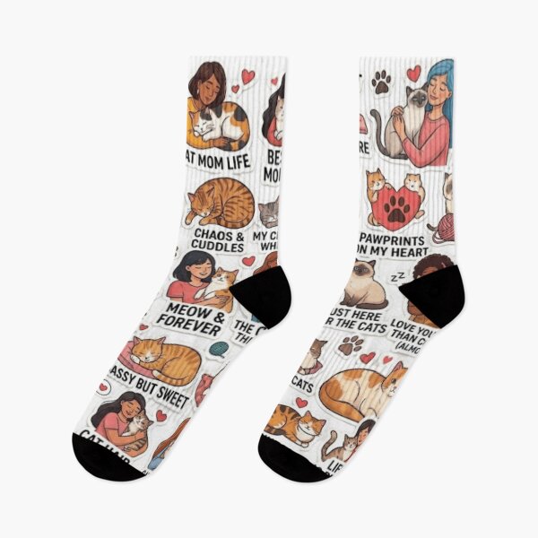 Item preview, Cat Mom Vibes designed and sold by Imaginarium of Chaos falcon88 .