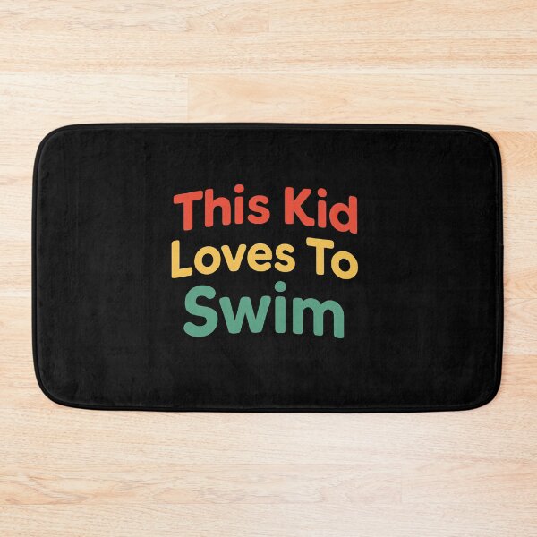 Item preview, This Kid Loves To Swim designed and sold by SiarheiYur.