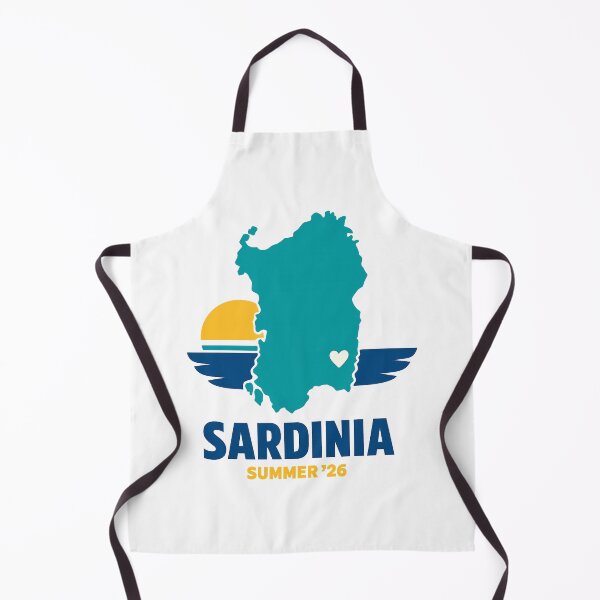 Item preview, Sardinia Summer 2026 Island Souvenir Heart Map designed and sold by pirminio.