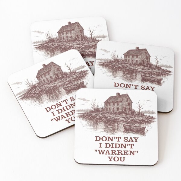 Item preview, Vintage Widow’s Bay Don’t Say I Didn’t Warren You  designed and sold by Holyiury.