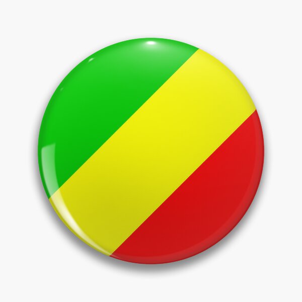 Item preview, Republic Of The Congo Circle Flag CG designed and sold by shitpostee.