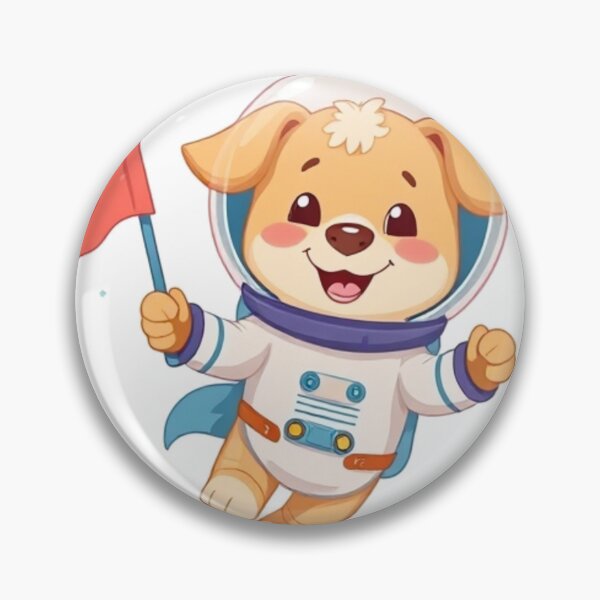 Item preview, ? Astronaut Dog – Cute Space Kids T-Shirt Design designed and sold by SunnyDesign82.