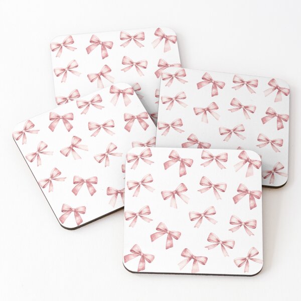 Item preview, Watercolor Pink Coquette Bow designed and sold by Caviar-Studio.
