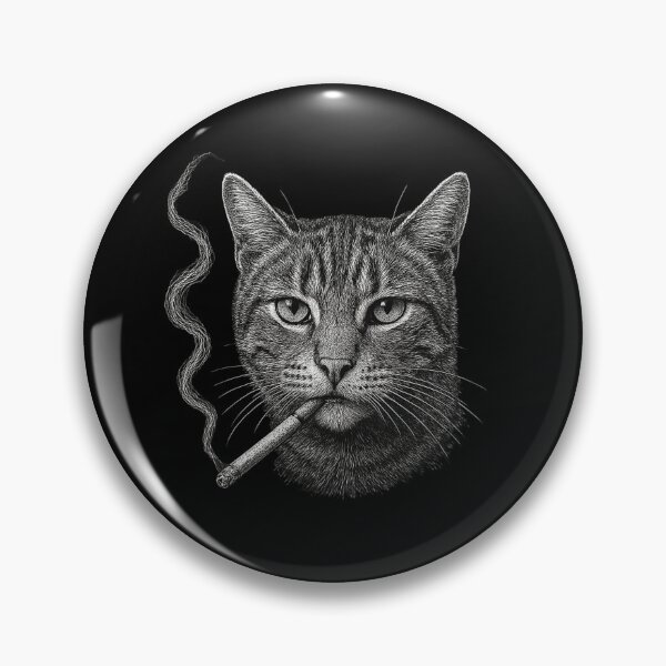 Item preview, Stone Cat Portrait designed and sold by SiarheiYur.