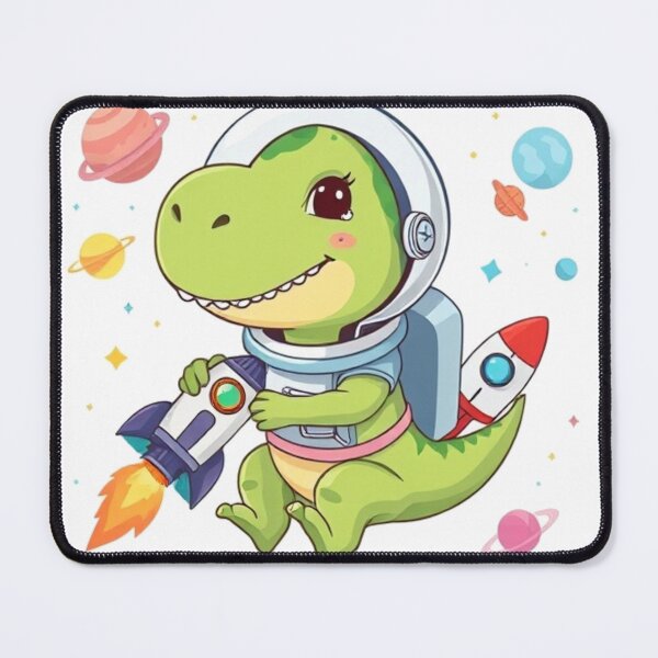 Item preview, ? Astronaut Dinosaur – Cute Space Kids T-Shirt Design designed and sold by SunnyDesign82.