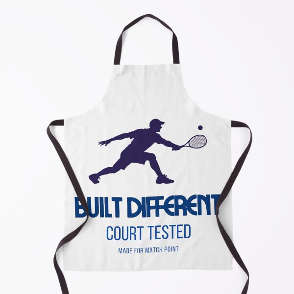 Item preview, Built different (Tennis) designed and sold by RunningWhiskers.