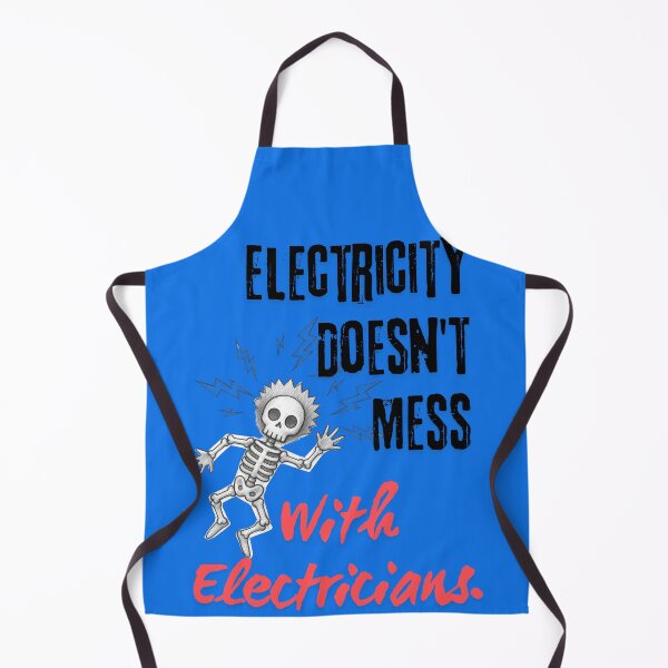 Item preview, Funny Electrician Tee – Electricity Doesn't Mess With Electricians designed and sold by lazulishop.
