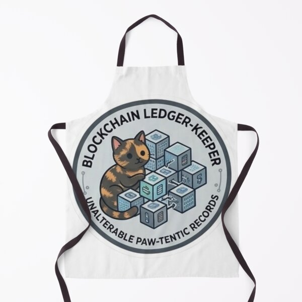 Item preview, Funny Programmer Gift Blockchain Cat Developer Humor Shirt designed and sold by Dev Mode.