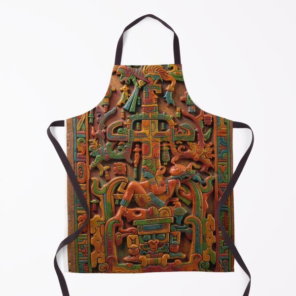 Item preview, Mayan King The Great Pakal - Ancient Astronaut designed and sold by Kirrindy Designs.