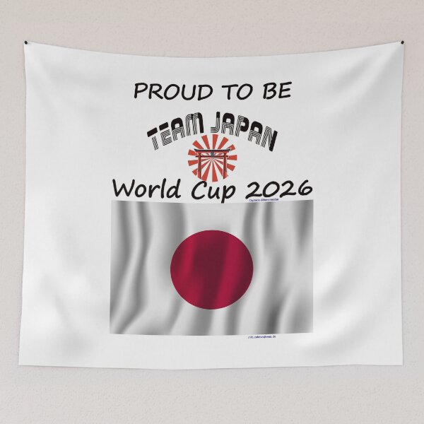 Item preview, Japan Fan T‑Shirt world Soccer Cup 2026 Nippon outfit designed and sold by cabevo.