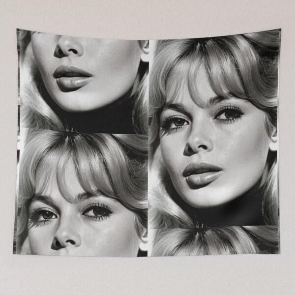 Item preview, Character - Portrait Bouffant Gaze Pensive Elegant designed and sold by Beat-It.