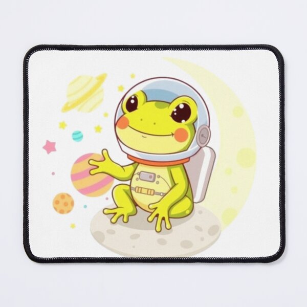 Item preview, ? Astronaut Frog – Cute Space Kids T-Shirt Design designed and sold by SunnyDesign82.