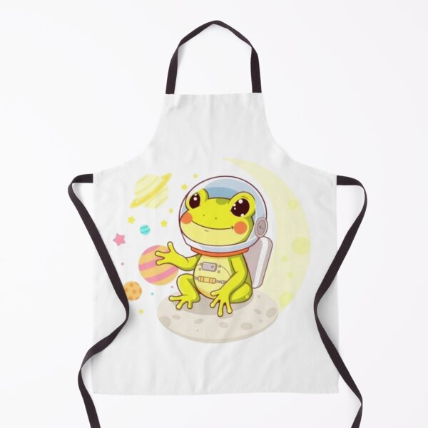 Item preview, ? Astronaut Frog – Cute Space Kids T-Shirt Design designed and sold by SunnyDesign82.