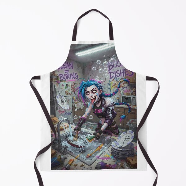 Item preview, Jinx Does the Dishes designed and sold by Tricky-Woo.
