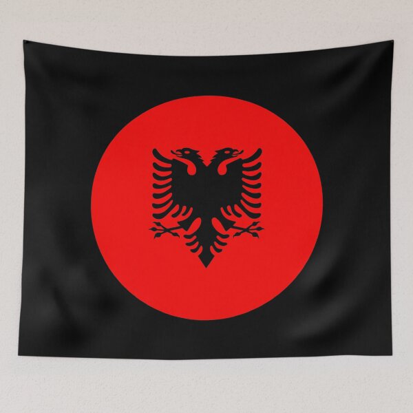 Item preview, Albania Circle Flag AL designed and sold by shitpostee.