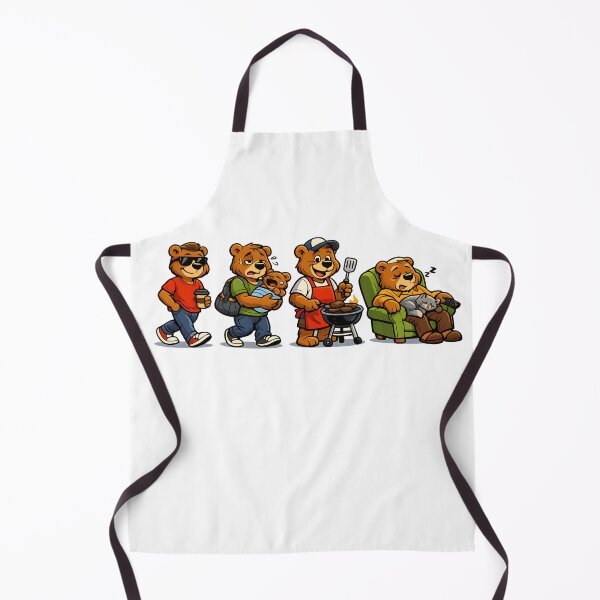 Item preview, The Dad Evolution — From Cool Guy to Legend Funny Father Cartoon designed and sold by PatiImagination.