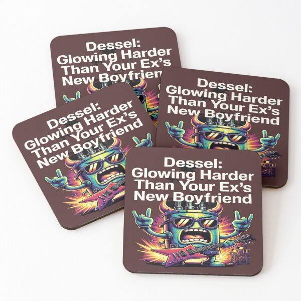 Item preview, Dessel: Glowing Harder Than Your Ex’s New Boyfriend | Funny Belgium Nuclear Metal T-Shirt Design designed and sold by Sushikidsntod.