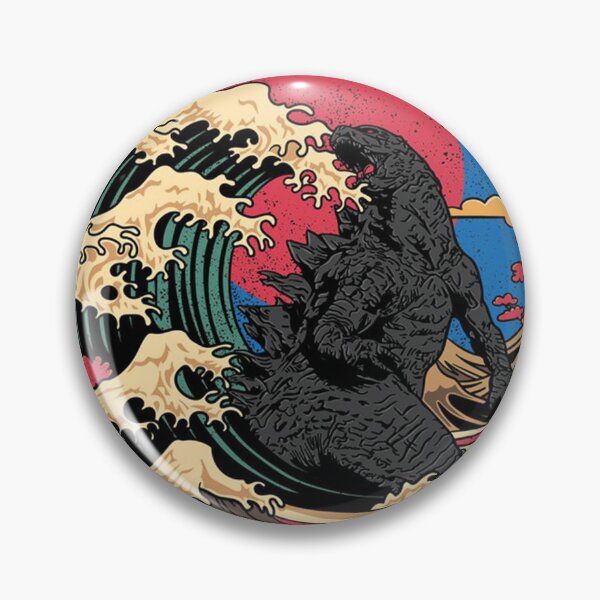 Item preview, Godzilla Patch designed and sold by Rat Pack Designs.