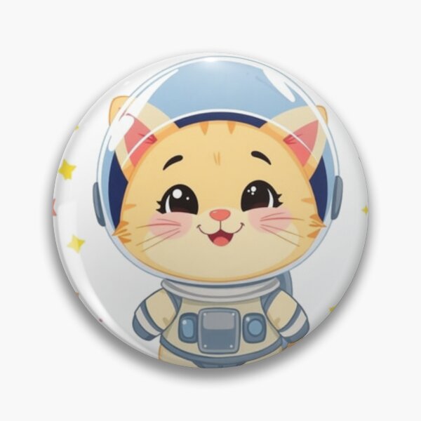 Item preview, ? Astronaut Cat – Cute Space Kids T-Shirt Design designed and sold by SunnyDesign82.