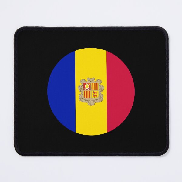Item preview, Andorra Circle Flag AD designed and sold by shitpostee.