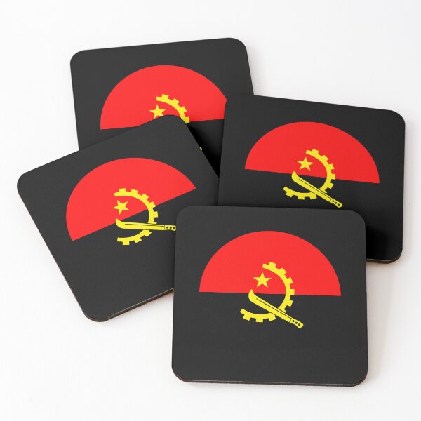 Item preview, Angola Circle Flag AO designed and sold by shitpostee.
