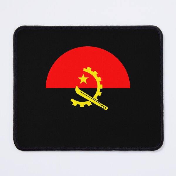 Item preview, Angola Circle Flag AO designed and sold by shitpostee.