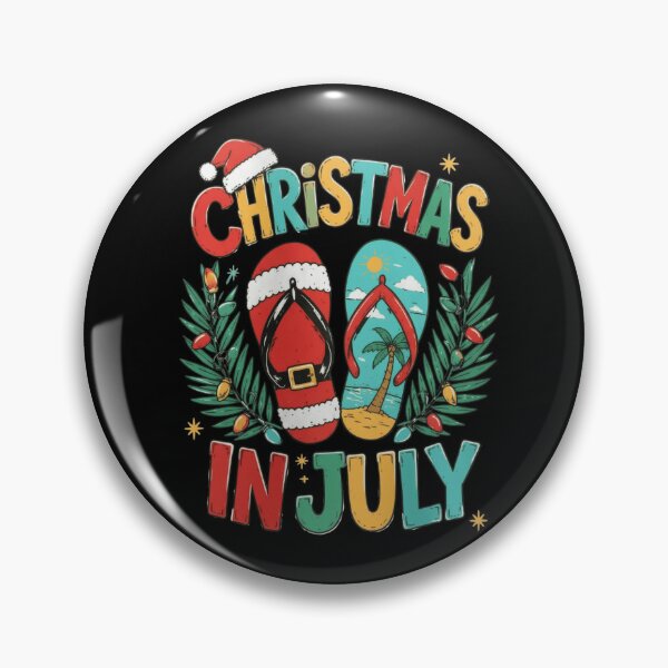 Item preview, Christmas In July Tropical Santa Summer Beach Christmas Holiday Vacation designed and sold by Thread&Fable.