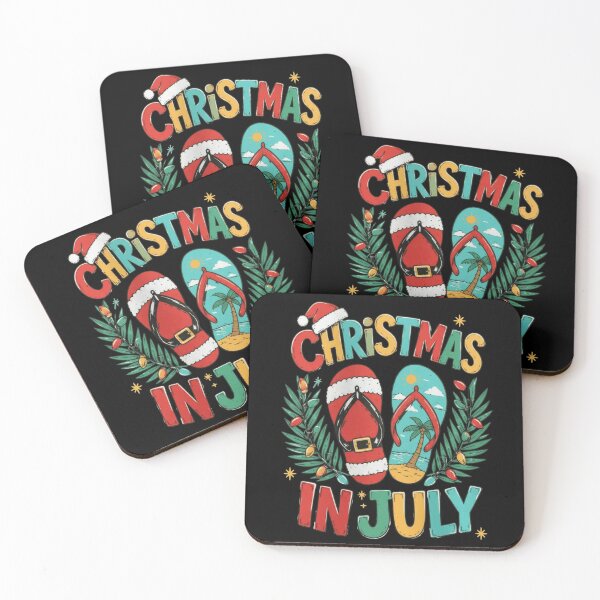 Item preview, Christmas In July Tropical Santa Summer Beach Christmas Holiday Vacation designed and sold by Thread&Fable.