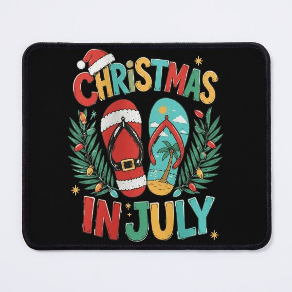Item preview, Christmas In July Tropical Santa Summer Beach Christmas Holiday Vacation designed and sold by Thread&Fable.