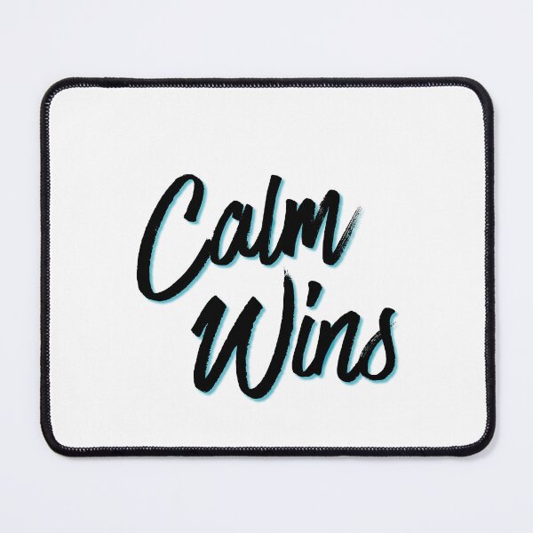 Item preview, Calm Wins designed and sold by RunningWhiskers.