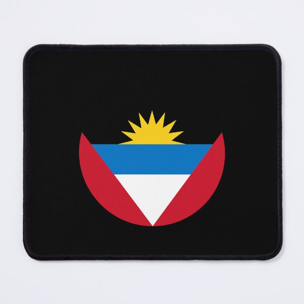 Item preview, Antigua And Barbuda Circle Flag AG designed and sold by shitpostee.