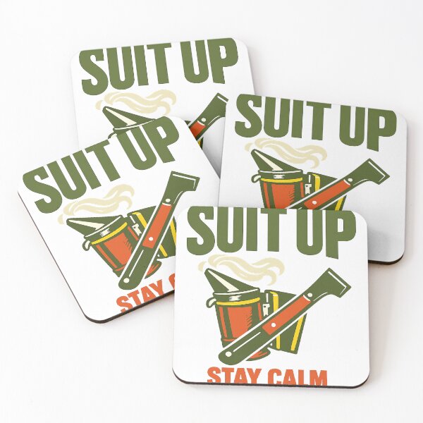 Item preview, Beekeeping Suit Up Stay calm Smokers and designed and sold by pirminio.
